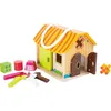 Image de Maison de motricité - SMALL FOOT - Étable - Maison de motricité en bois avec formes & clés   Jeu d’éveil éducatif dès 12 mois en occasion ou reconditionné