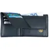 Image de Portefeuille classique, cuir, noir