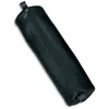 Image de Trousse ronde en cuir Juscha - 21 x 6 cm - noir
