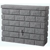 Image de Cuve décorative MUR ROCKY - 400L - Gris granite