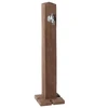 Image de Fontaine WOOD en PE - Bois foncé