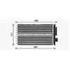 Image de Échangeur de chaleur, chauffage habitacle HIGHWAY AUTOMOTIVE 50021007HW