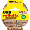 Image de Ruban adhésif d'emballage en polypropylène silencieux Rollafix - 46 microns - 50 mm x 50 m - havane