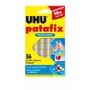 Image de Pastilles adhésives Patafix Uhu transparentes - étui de 56