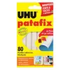 Image de Bandes prédécoupées de 80 pastilles Patafix Uhu Blanche - Etui de 6 bandes