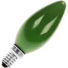 Image de Lampe à incandescence | Petit culot E14 | Lampe bougie | Vert | 35mm | 25W