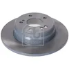 Image de Disque de frein FEBI BILSTEIN 04628, arrière, plein, 1 pièce
