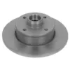 Image de Disque de frein FEBI BILSTEIN 09074, arrière, plein, 1 pièce