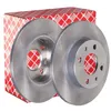Image de Disque de frein FEBI BILSTEIN 10619, avant, arrière, plein, 1 pièce