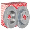 Image de Disque de frein FEBI BILSTEIN 24620 arrière, plein, 1 pièce