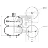 Image de Soufflet à air, suspension pneumatique FEBI BILSTEIN 45759