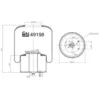 Image de Soufflet à air, suspension pneumatique FEBI BILSTEIN 49198