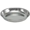 Image de Gamelles plat pour chat en acier inoxydable Nobby Pet Argenté 200 ml 72800