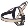 Image de Harnais norvégien pour chien Nobby Pet Linen Deluxe Marron S/M (38/50cm) 88746-23