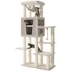 Image de Arbre à chat Nobby Pet Kasil Beige 100x50x203 cm 63762-86