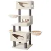 Image de Arbre à chat Nobby Pet Corlu Beige 60x60x171 cm 63795-92