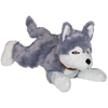Image de Peluche pour chien - chien allongé Nobby Pet Husky Bleu 35 cm 50505