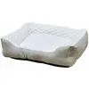 Image de Panier pour chien carré Nobby Pet Classic Diamond Beige 70x60x20 cm 52620