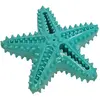 Image de Jouet étoile de mer pour chien en TPR Nobby Pet Dental Line Turquoise 16 cm 53122