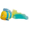 Image de Jouet peluche pour chat Nobby Pet Fisch Mit Licht Jaune 18 cm 53202