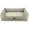 Image de Lit confort orthopédique carré pour chien Nobby Pet Calbu Beige 71x56x16 cm 61684