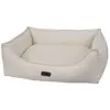 Image de Lit confort carré pour chien Nobby Pet Kamba Beige 75x60x23 cm 61745