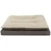 Image de Coussin pour chien confort orthopédique carré Nobby Pet Vara Marron 101x76x15 cm 61876