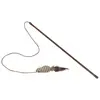 Image de Canne à pêche pour chat à hochet boule à plumes Nobby Pet Marron 76 cm 66911