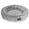 Image de Lit confort donut pour chien Nobby Pet Arusha Noir 45x50x18 cm 71484