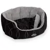 Image de Panier ovale pour chien Nobby Pet Ceno Noir 45x40x19 cm 71545