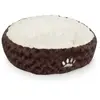 Image de Lit confort donut pour chien Nobby Pet Neiku Marron 45x50x18 cm 71562