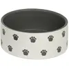 Image de Gamelle pour chien en céramique Nobby Pet Pata Blanc 0,55 L 73611