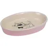 Image de Gamelle pour chat ovale en céramique Nobby Pet Rose 0,12 L 73636