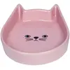 Image de Gamelles pour chat en céramique Nobby Pet Kitty Face Rose 200 ml 73762