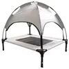Image de Transat d'extérieur pour chien avec avec pare-soleil Nobby Pet Chill Cool Gris M 73794