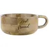 Image de Gamelle en bois anti-dérapante pour chien Nobby Pet Cup Best Friend Marron 1500 ml 73875