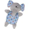 Image de Jouet peluche éléphant avec herbe à chat Nobby Pet Bleu 14 cm 80248