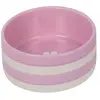 Image de Gamelle pour chien en céramique Nobby Pet Strio Rose 1,25 L 82434