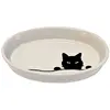 Image de Gamelle pour chat en céramique Nobby Pet Wilson Beige 17x11x2,5 cm 82496