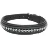 Image de Collier pour chien Kieffer Ultrasoft® Fashion Chain W.Light Grey Stones Noir 42 cm 544-52872