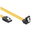Image de Delock SATA 6 Go/s Câble haut coudé vers le bas 30 cm jaune