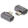 Image de Delock 60047 Adaptateur USB-C 40 Gbps PD 3.0 mâle / femelle coudé