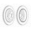 Image de Disque de frein FERODO DDF1531C arrière, ventilé, 2 pièce