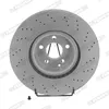 Image de Disque de frein FERODO DDF1639C-1 avant, ventilé, perforé, 1 pièce