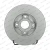 Image de Disque de frein FERODO DDF1791C-1 arrière, plein, 1 pièce