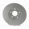 Image de Disque de frein FERODO DDF874C arrière, plein, 2 pièce