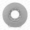 Image de Disque de frein FERODO DDF283C arrière, plein, 2 pièce