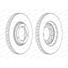 Image de Disque de frein FERODO DDF1404C