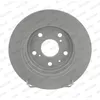 Image de Disque de frein FERODO DDF2067C arrière, plein, 2 pièce