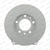 Image de Disque de frein FERODO DDF2406C arrière, plein, 2 pièce